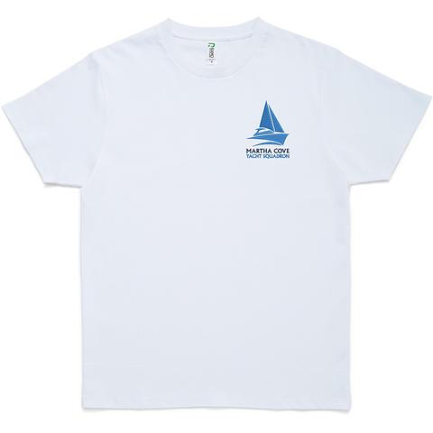 Mens T Shirt with MCYS Boat Logo