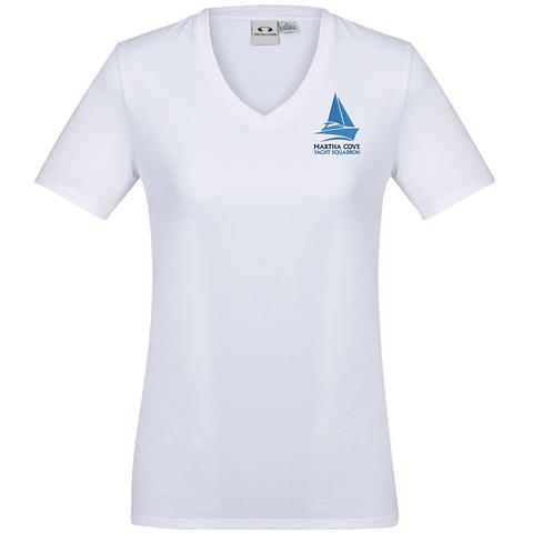Ladies T Shirt with MCYS Boat Logo